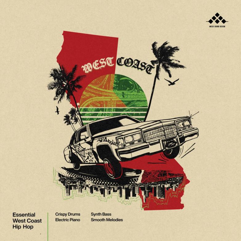 Essential West Coast Hip Hop Serato Studio Sound Pack