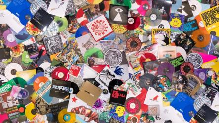 Serato Control Vinyl collage