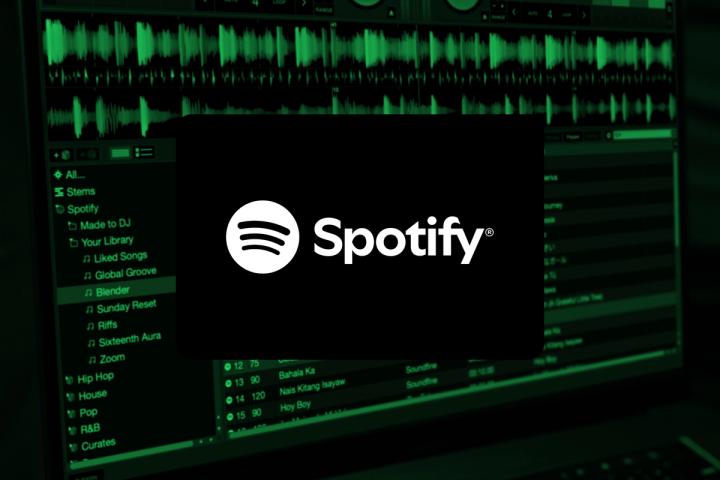 Spotify streaming in Serato DJ Lite, the best free DJ software.
