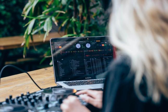 China Katayngagi using Serato DJ Lite with hardware