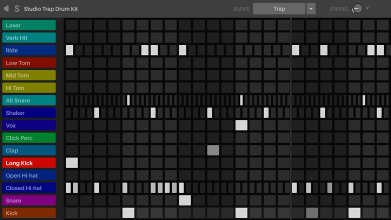Serato Studio Drum Sequencer