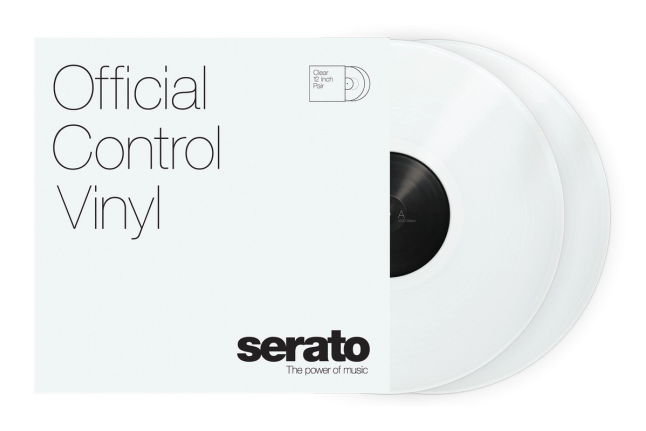 Serato Performance Series Control Vinyl 12" pair in clear